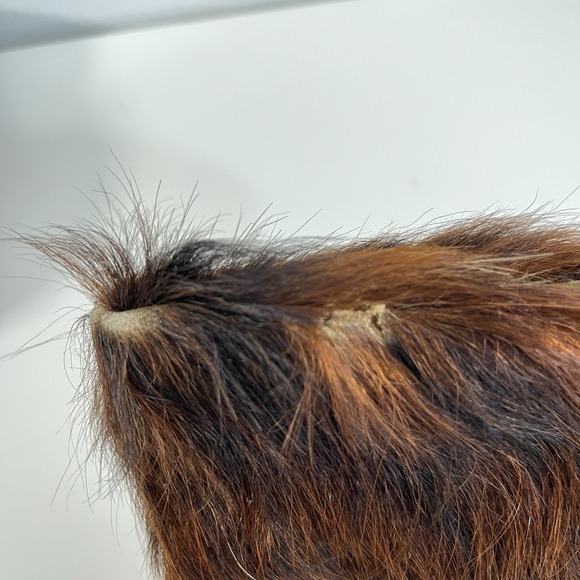 60's 70's GOAT FUR APRES SKI BOOTS Jean-Claude Killy By Wolverine Made In France - Picture 13 of 16